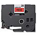 Nastro etichetta TZ-461 - 36 mm Larghezza x 8 m Lunghezza - Rosso - Foto miniatura 1
