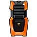 Case Challenger Middle Tower ATX / Micro-ATX / Mini-ITX 2 Porte USB 3.0 Colore Arancione (Finestrato)  - Foto miniatura 2