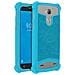 Cover Bumper Universale Smartphone Da 5 A 5.3 Pollici In Silicone Gel Azzurro - Foto miniatura 1
