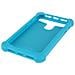 Cover Bumper Universale Smartphone Da 5 A 5.3 Pollici In Silicone Gel Azzurro - Foto miniatura 3
