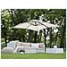 Ombrellone Da Giardino Beige / grigio Scuro 250 X 250 X 235 Cm Monza - Foto miniatura 19