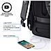 Bobby Hero Small Zaino Antifurto Usb Nero (borsa Unisex)  - Foto miniatura 4
