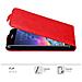 Custodia Compatibile Con Lg K8 2017 In Rosso Mela - Coperchio Protettivo In Design Flip Con Chiusura Magnetica - Foto miniatura 6