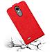 Custodia Compatibile Con Lg K8 2017 In Rosso Mela - Coperchio Protettivo In Design Flip Con Chiusura Magnetica - Foto miniatura 7