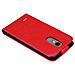 Custodia Compatibile Con Lg K8 2017 In Rosso Mela - Coperchio Protettivo In Design Flip Con Chiusura Magnetica - Foto miniatura 8