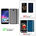 Custodia Compatibile Con Lg K8 2017 In Rosso Mela - Coperchio Protettivo In Design Flip Con Chiusura Magnetica - Foto miniatura 11