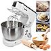 Km-1000w Robot Da Cucina Impastatrice Mixer, Contenitore In Acciaio Inox, 5 Litri, Crema - Foto miniatura 1