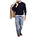 Lyle&scott Crew Neck Lambswool Blend Jumper Maglione Uomo Taglia M - Foto miniatura 2
