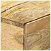 Tavolo Consolle 100x35x76 Cm In Legno Massello Di Mango - Foto miniatura 2