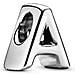 Momenti Lettera A Alfabeto Charm Sterling Silver 797.455 - Foto miniatura 1