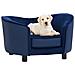 Divano per Cani Blu 69x49x40 cm in Peluche e Similpelle - Foto miniatura 8