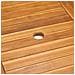 Set da Pranzo da Giardino 7 pz in Legno Massello di Teak - Foto miniatura 2