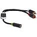 0.2 m, 3.5 mm female / 2 x RCA male, 3.5 mm, 2 x RCA, Maschio / femmina, Antracite, Oro, Rame, PVC - Foto miniatura 3