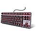 Kernel TKL Tastiera Gaming USB Layout Spagnolo Nero - Foto miniatura 5