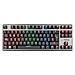 Kernel TKL Tastiera Gaming USB Layout Spagnolo Nero - Foto miniatura 1