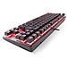 Kernel TKL Tastiera Gaming USB Layout Spagnolo Nero - Foto miniatura 3