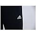 Essentials Warm-up Tapered 3-stripes H46105, Uomini, Nero, S - Foto miniatura 2