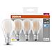 Lampada Led | Attacco: E27 | Cool White | 4000 K | 11 W | Sostituzione Per 100 W Incandescent Bulb | Opaco | Led Base Classic A [ classe Di Efficienza Energetica D] - Foto miniatura 2