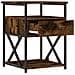 Comodino Rovere Fumo 40x42x55 Cm Legno Multistrato - Foto miniatura 3