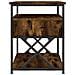 Comodino Rovere Fumo 40x42x55 Cm Legno Multistrato - Foto miniatura 9