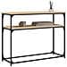 Tavolino Consolle Rovere Sonoma 100x35,5x75cm Legno Multistrato - Foto miniatura 3