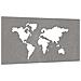 Decorazione Muro Giardino 105x55 Cm Mappa Mondo Acciaio Corten - Foto miniatura 3