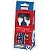 Set 2 Posate Blu Per Bambini In Acciaio Inossidabile Avengers Captain America Iron Man Con Punte Arrotondate - Foto miniatura 1