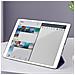 Custodia Per Ipad Pro 12.9 E 12.9 2017 Trifold Supporto E Digitazione Blu - Foto miniatura 4