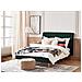 Letto Velluto Marville 140 X 200 Cm Verde Smeraldo - Foto miniatura 1