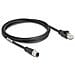 Cavo M12 codificato A a 8 pin maschio per RJ45 maschio PVC 2 m - Foto miniatura 1