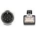 Cavo M12 codificato A a 8 pin maschio per RJ45 maschio PVC 2 m - Foto miniatura 3