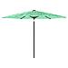Ombrellone Da Giardino Con Palo In Acciaio Verde 288x288x225 Cm - Foto miniatura 2