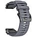 Cinturino Da Orologio Da 22 Mm Per Garmin Fenix 3/5/5x / 6x / 7x Grey - Foto miniatura 3
