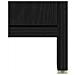 Mobile da Bagno con Specchio Rovere Nero in Legno Multistrato - Foto miniatura 3