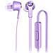 Auricolare Originale Zbw4311gl Stereo In-ear Pistons Basic Jack 3,5mm Purple Per Smartphone - Foto miniatura 1
