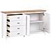 Credenza A 2 Ante Shillington Legno Di Pino Bianco - Foto miniatura 4