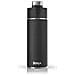 Thirsti Uso Quotidiano, Fitness, Trekking, Sport 700 ml Plastica, Acciaio inox Nero - Foto miniatura 1