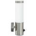 Applique da esterno  con sensore in acciaio inox argento IP44 - Foto miniatura 5