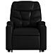 Poltrona Alzapersona Reclinabile Nera in Similpelle - Foto miniatura 9