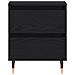 Comodino Nero Rovere 40x35x50 cm Legno ingegnerizzato - Foto miniatura 6