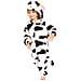 Pigiama Per Bambini Kigurumi Onesie Costume Mucca 125-135 Cm - Foto miniatura 5