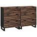 Sideboards con cassetto 2 pcs Marrone 60 x 33.5 x 75 cm - Foto miniatura 1