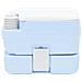 Toilette Portatile per Camping Azzurro 41.5 x 36.5 x 30 cm - Foto miniatura 4