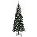 Albero di Natale artificiale con 300 LED Verde 210 cm - Foto miniatura 4