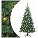 Albero di Natale con 300 LED con supporto Verde 240 cm PVC - Foto miniatura 1