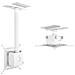 0594 supporto per proiettore Soffitto Bianco - Foto miniatura 1