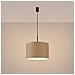 Lampada A Sospensione Nevia Beige Sl. 1849 - Minimalist Lampada A Sospensione Tortora /nero 137x40x40 Cm - Foto miniatura 4