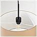Lampada A Sospensione Nevia Beige Sl. 1849 - Minimalist Lampada A Sospensione Tortora /nero 137x40x40 Cm - Foto miniatura 6
