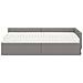 Struttura Letto Angolare con Materasso 2 pcs Talpa Tessuto - Foto miniatura 5