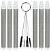 Set Filtri A Dito 60 Mesh E Spazzole Per Pistola A Spruzzo - Alta Qualità, 6 Filtri + 5 Spazzole | Compatibile Con Aggregati Di Verniciatura - Foto miniatura 1